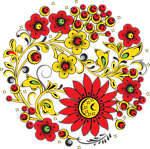 手绘花纹