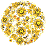 手绘花纹