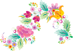 手绘花纹