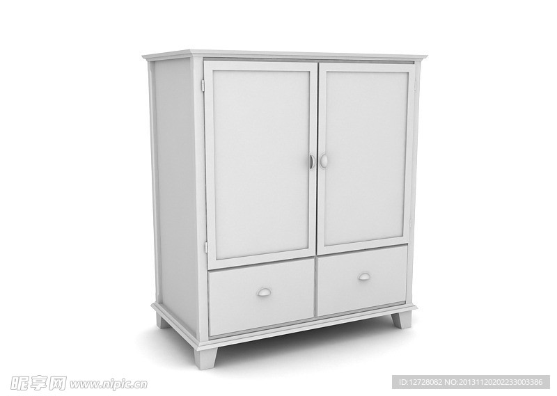 衣柜 家具模型