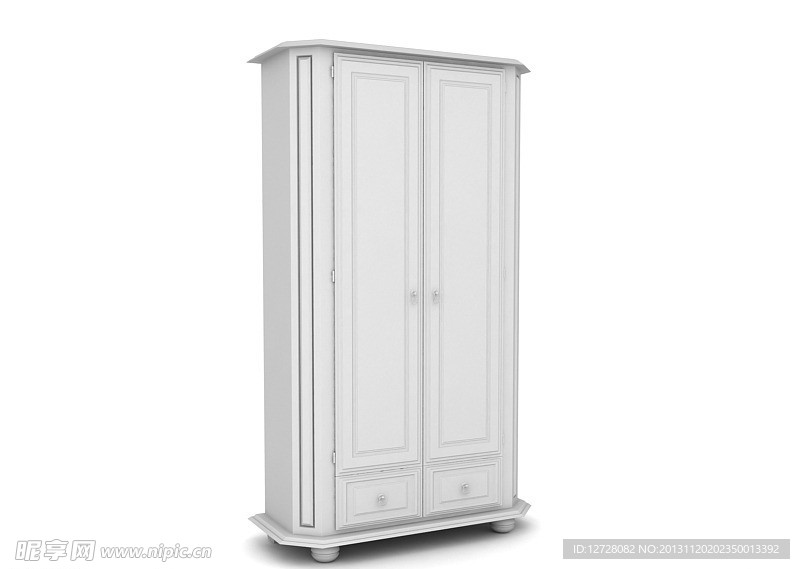 衣柜 家具模型