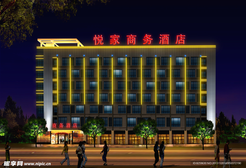 酒店亮化