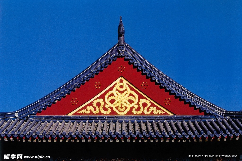 天坛祈年殿 琉璃瓦