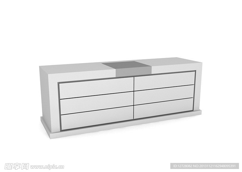 衣柜 家具模型