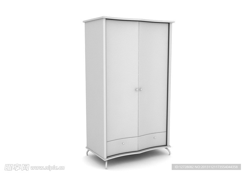 衣柜 家具模型