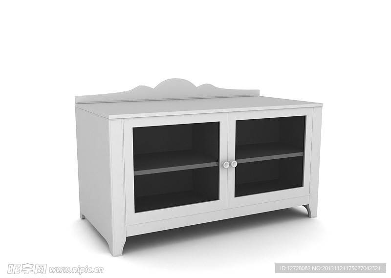 电视柜 家具模型