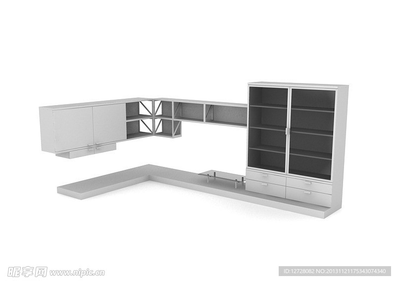 衣柜 家具模型