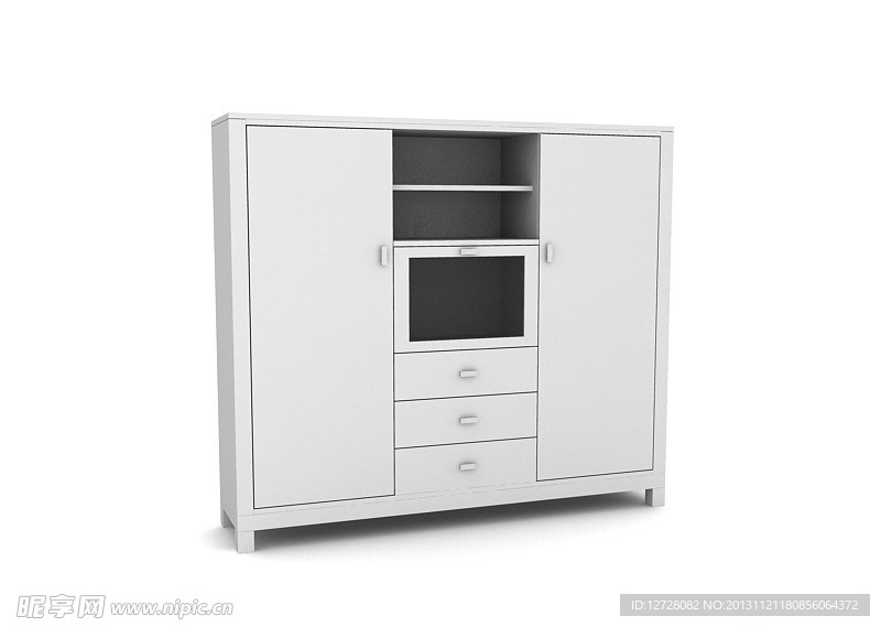衣柜 家具模型