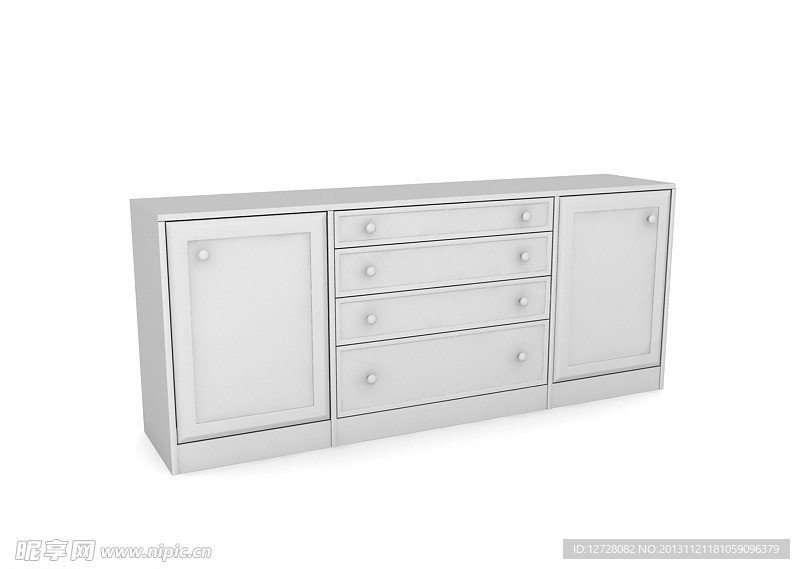 衣柜 家具模型