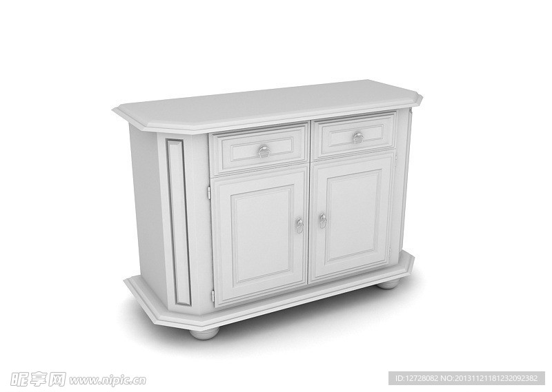 衣柜 家具模型