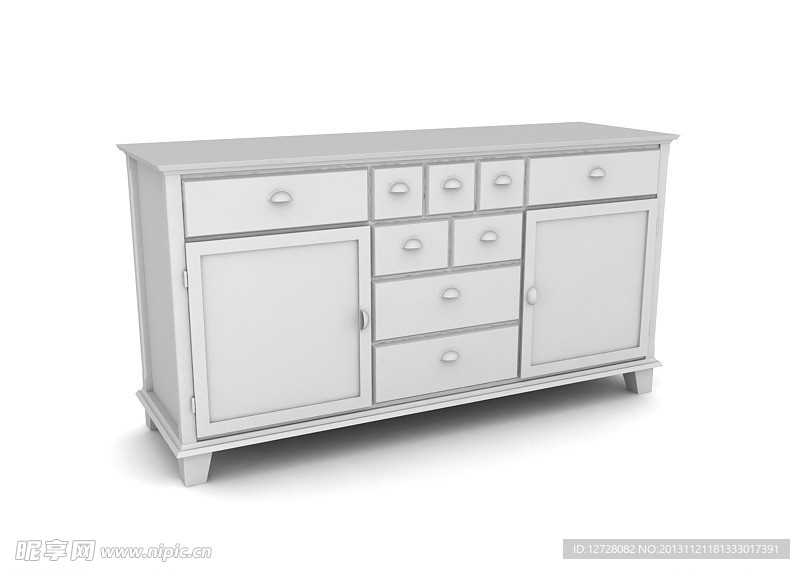 衣柜 家具模型