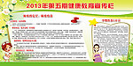 健康教育宣传栏