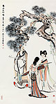东山丝竹图