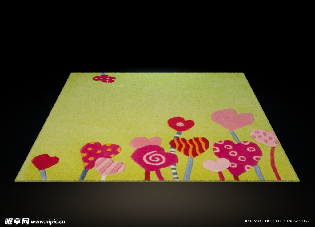 地毯 毛毯 3d设计