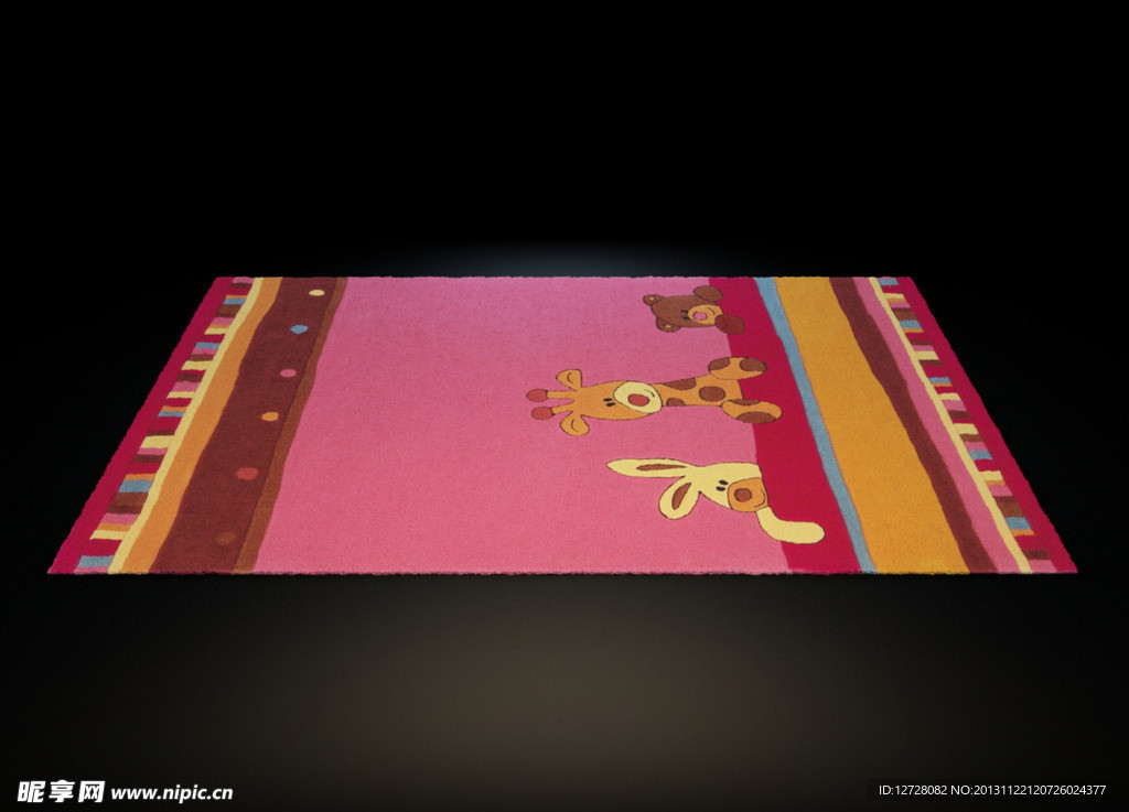 地毯 毛毯 3d设计