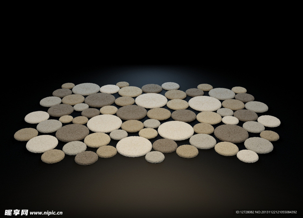 地毯 毛毯 3d设计