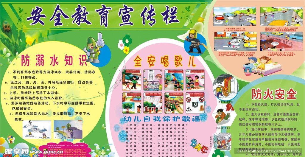 安全教育宣传栏