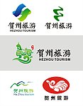 贺州旅游 logo 麒麟尊