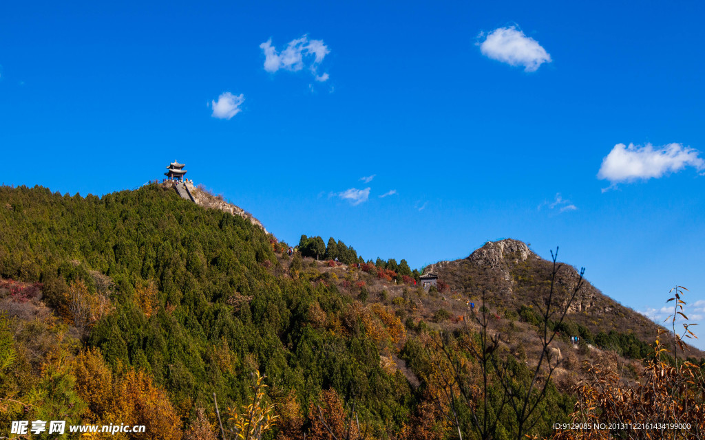 北京 山林 秋天风景