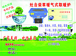 柴草暖气式取暖炉