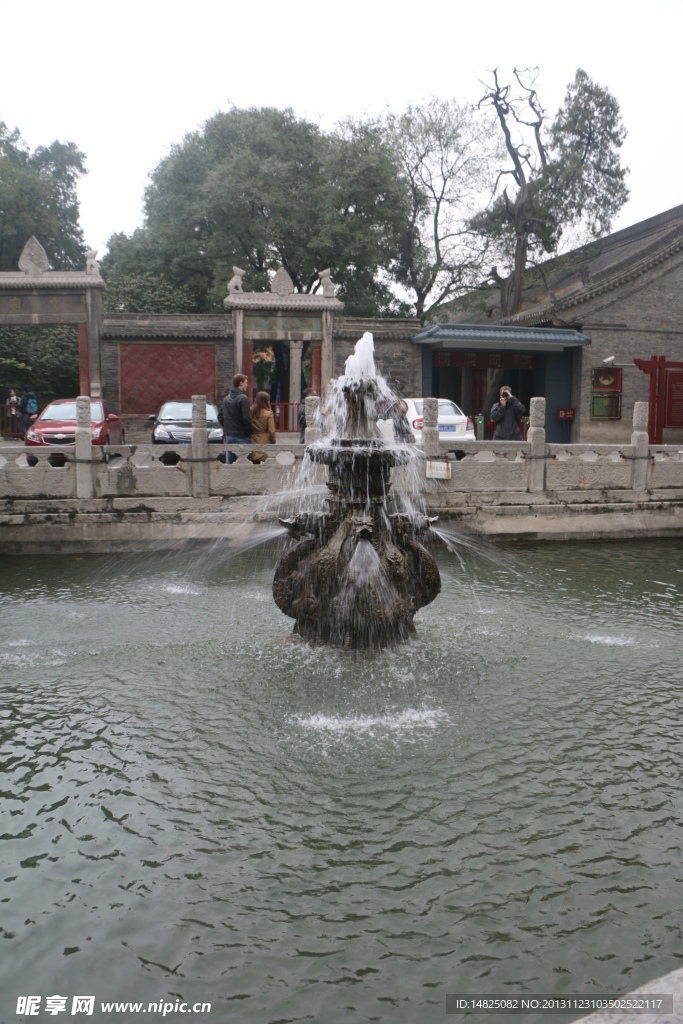 西安碑林喷泉