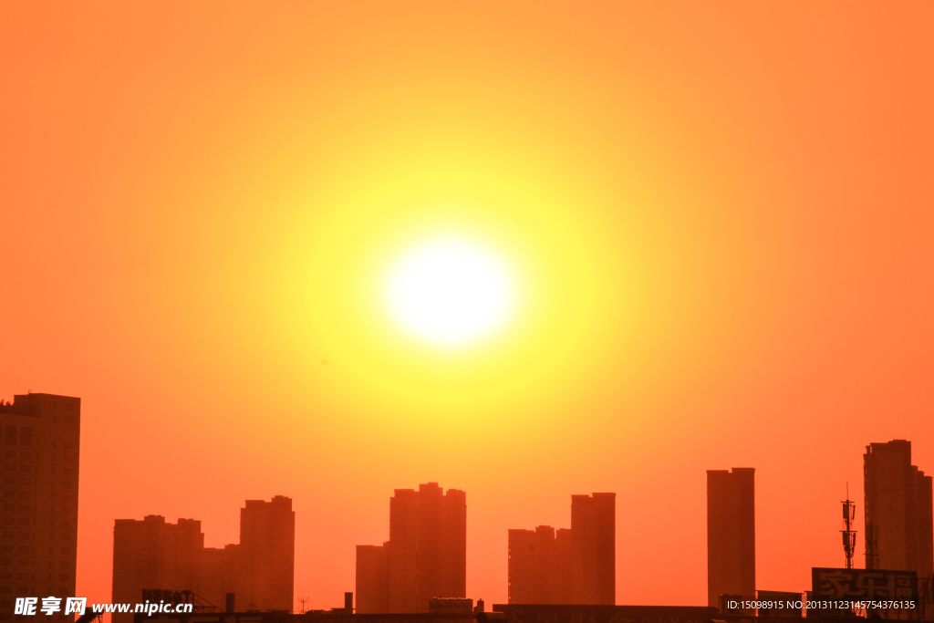 夕阳西下