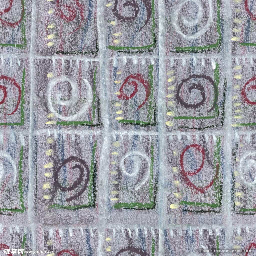 格子 圆圈 螺旋