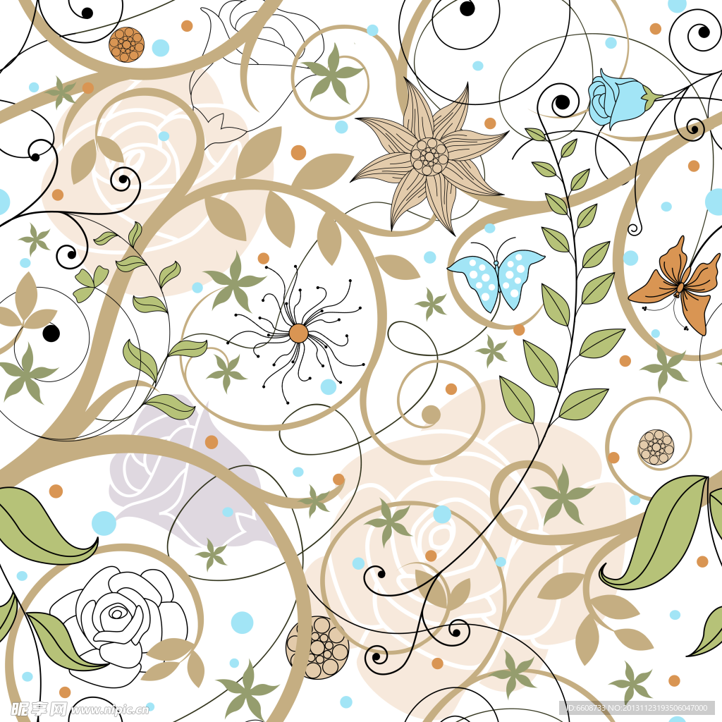 花草 花朵 花藤