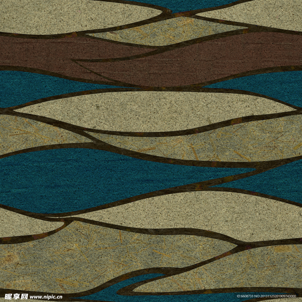 波纹 纹理 拼图