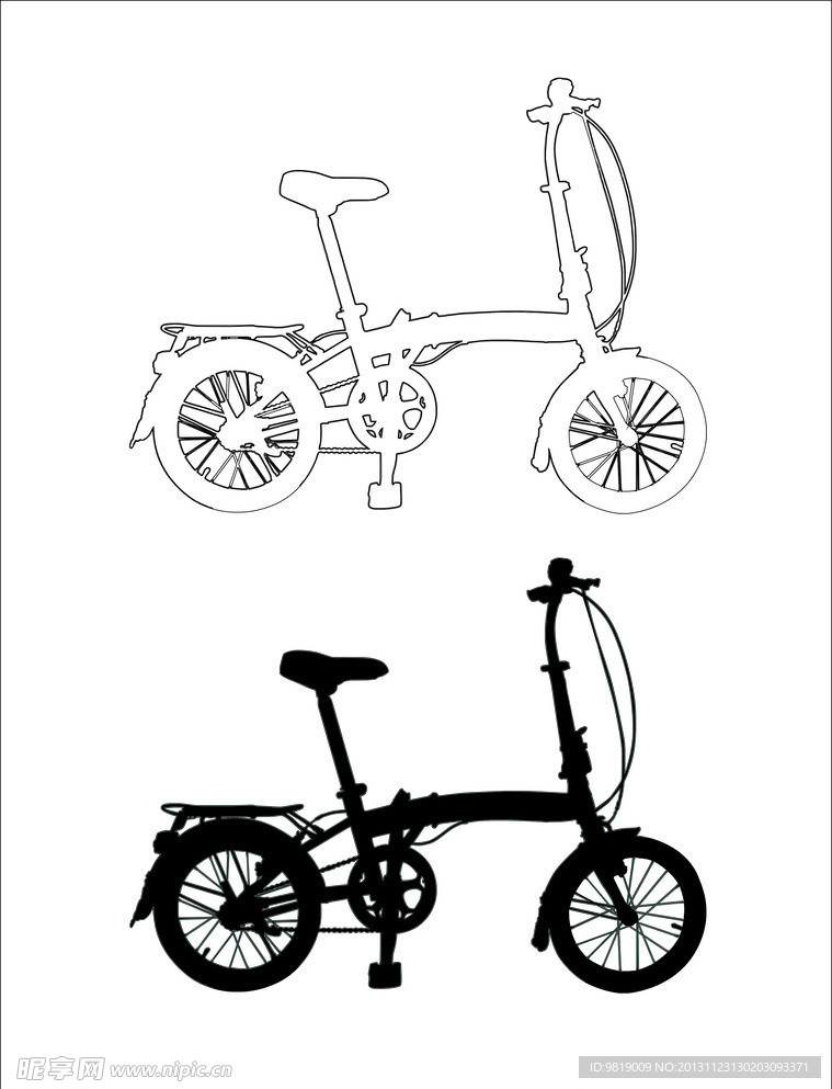 自行车 折叠自行车