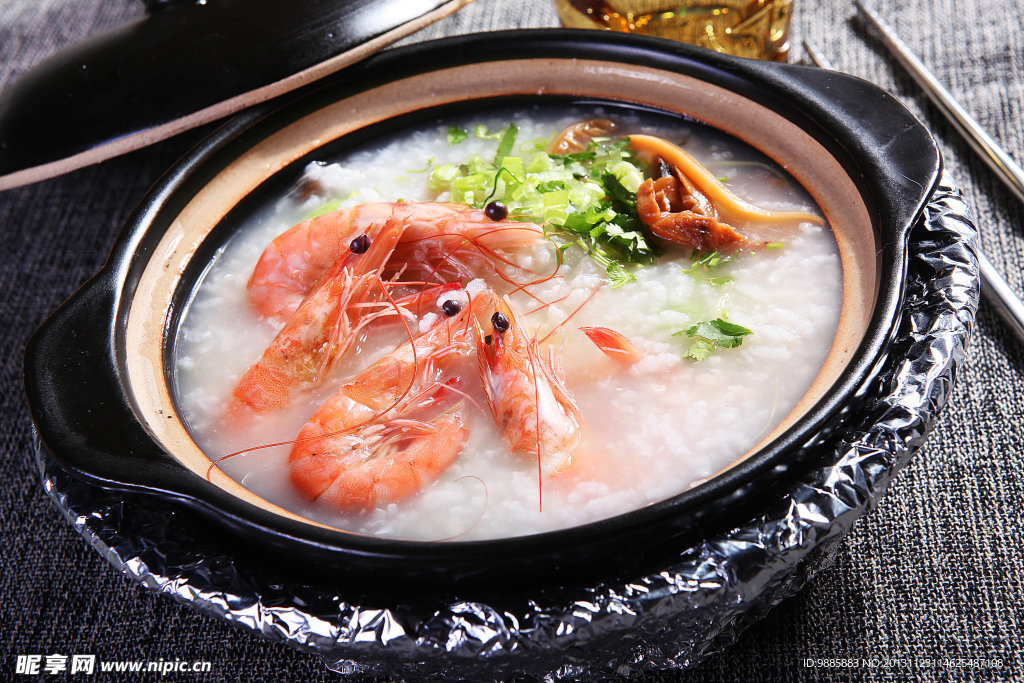 鲜虾粥