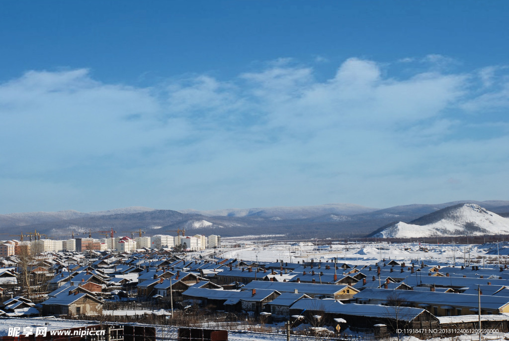 五峰山下冬色