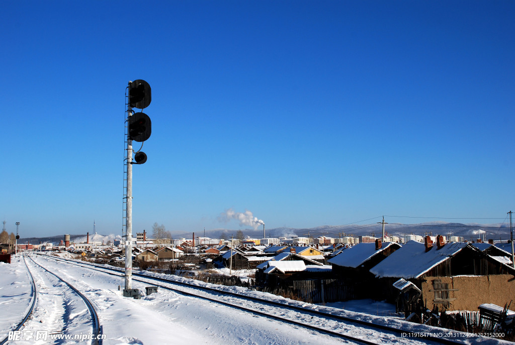 五峰山下冬色