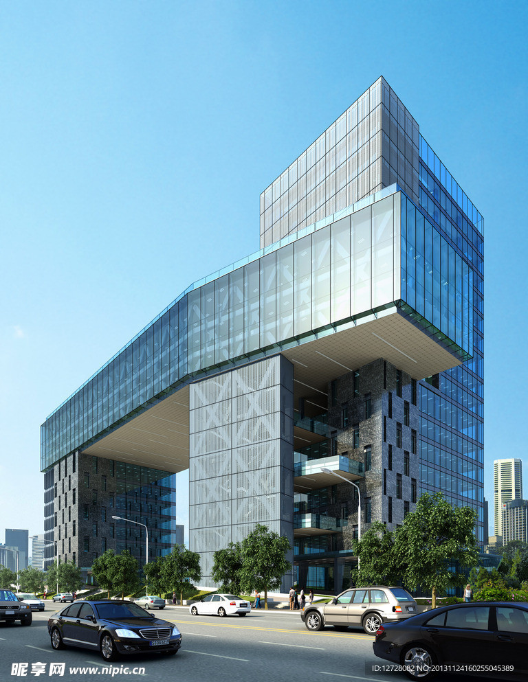 室外模型 建筑