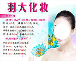 羽大化妆海报