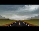 公路穿行视频素材