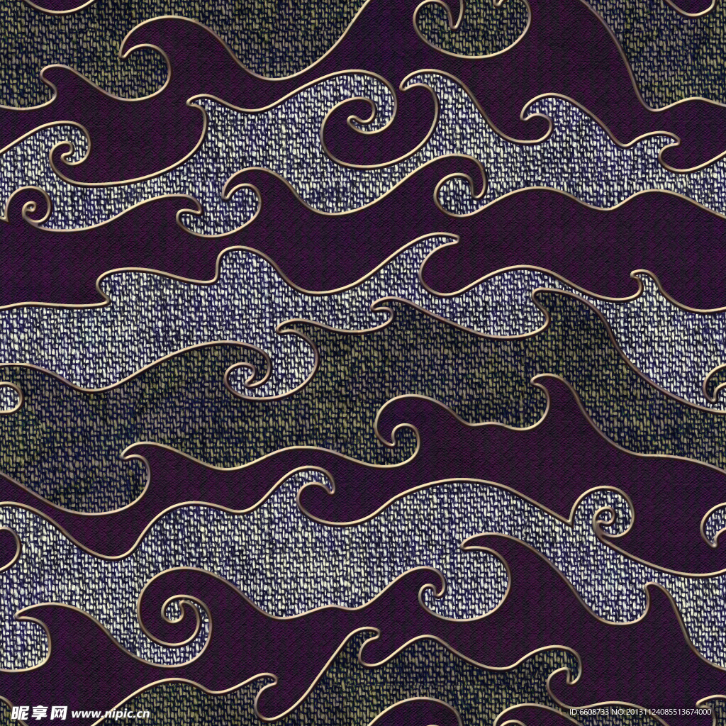 波浪 波纹 花纹