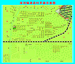 酒店村地形图展板