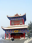 高清寺庙冬日摄影图片