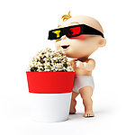 3d婴儿看电影