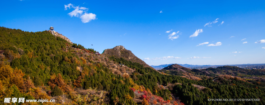 红螺寺北京 山林 秋天风景