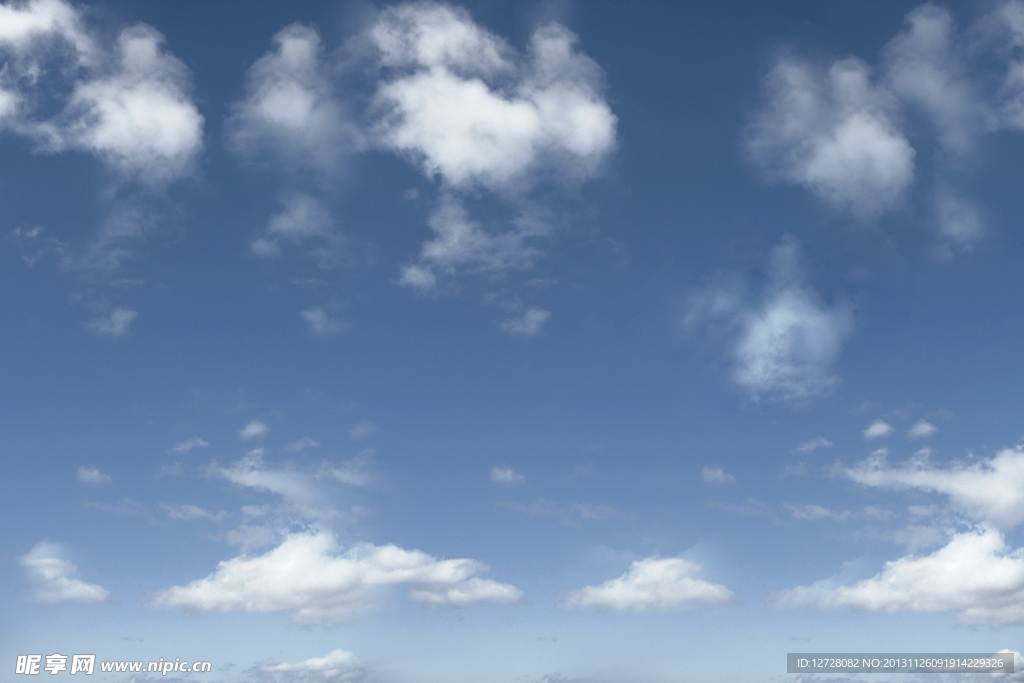 天空 蓝天 白云
