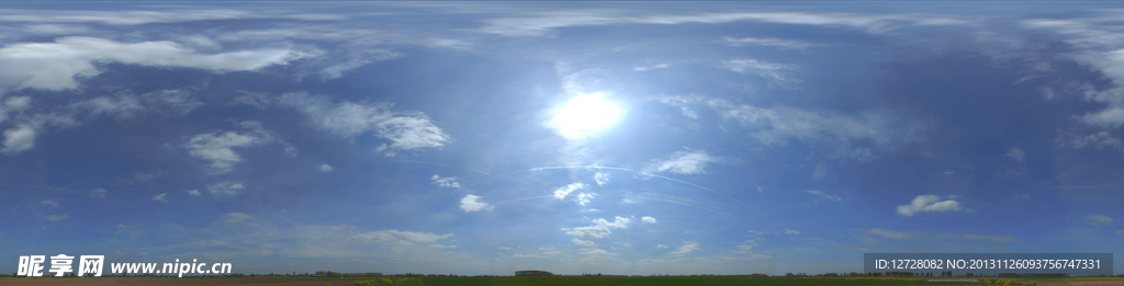 天空 蓝天 白云