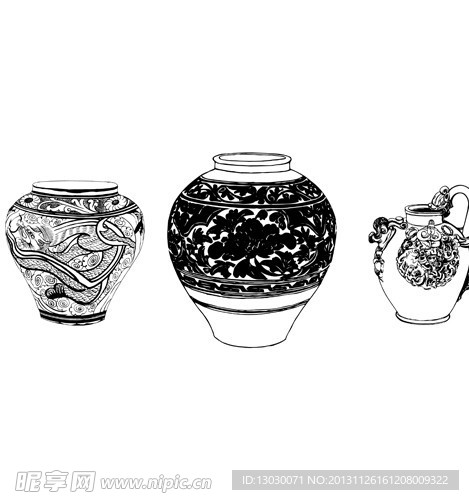 瓷器图案