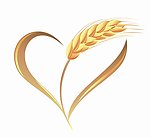 爱心麦穗