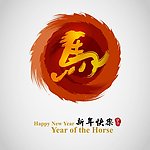马年马字设计