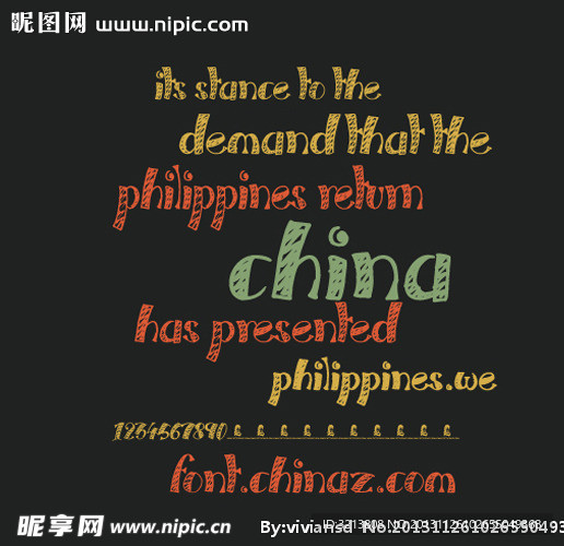 字体