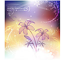蝴蝶花纹