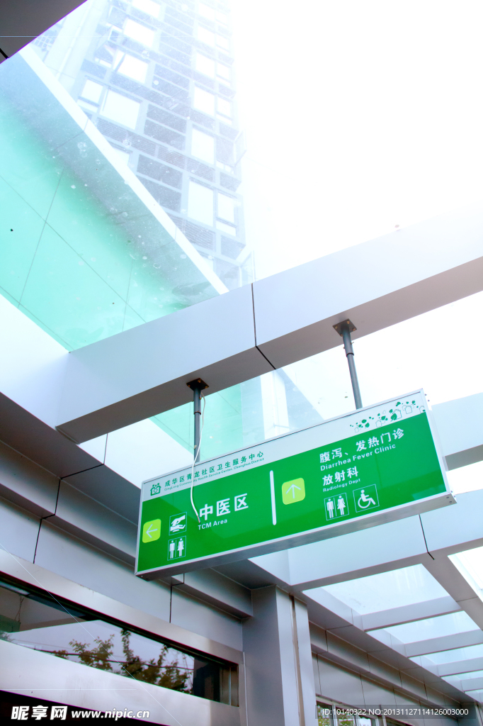 医院指示牌