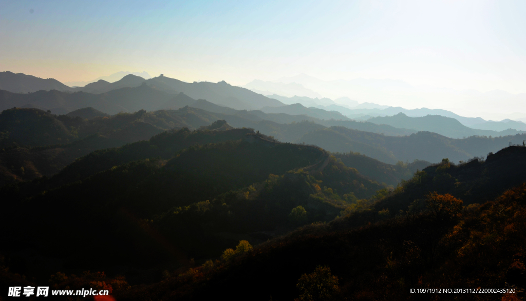 古北口蟠龙山长城